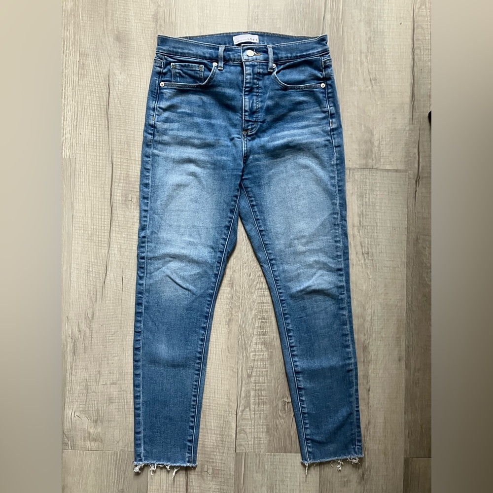 LOFT Women's Skinny Jeans - light Wash - Great Condition!